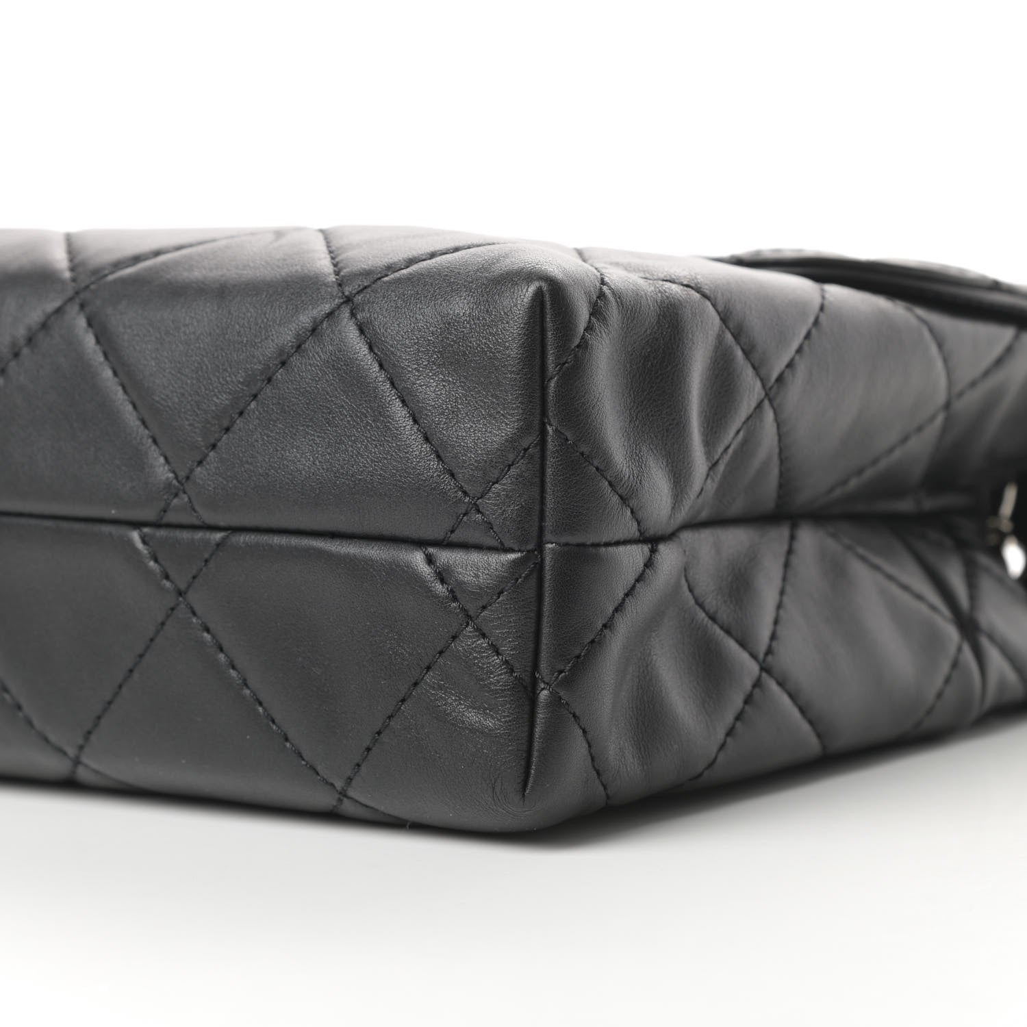 Chanel Calfskin Quilted In The Business Flap Bag Black 10 of 13