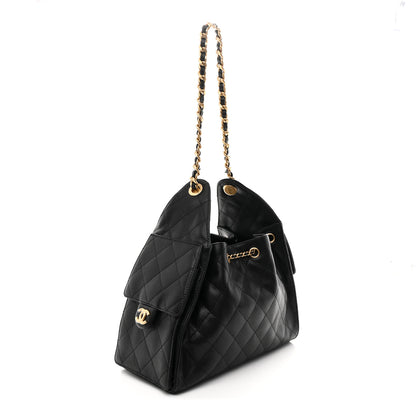 Chanel Caviar Quilted Small Chanel 25 Handbag Black 3 of 11