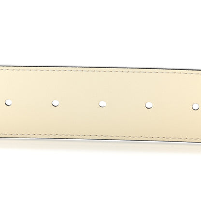 Gucci Calfskin Double G 40mm Belt 100 40 Mystic White 6 of 6