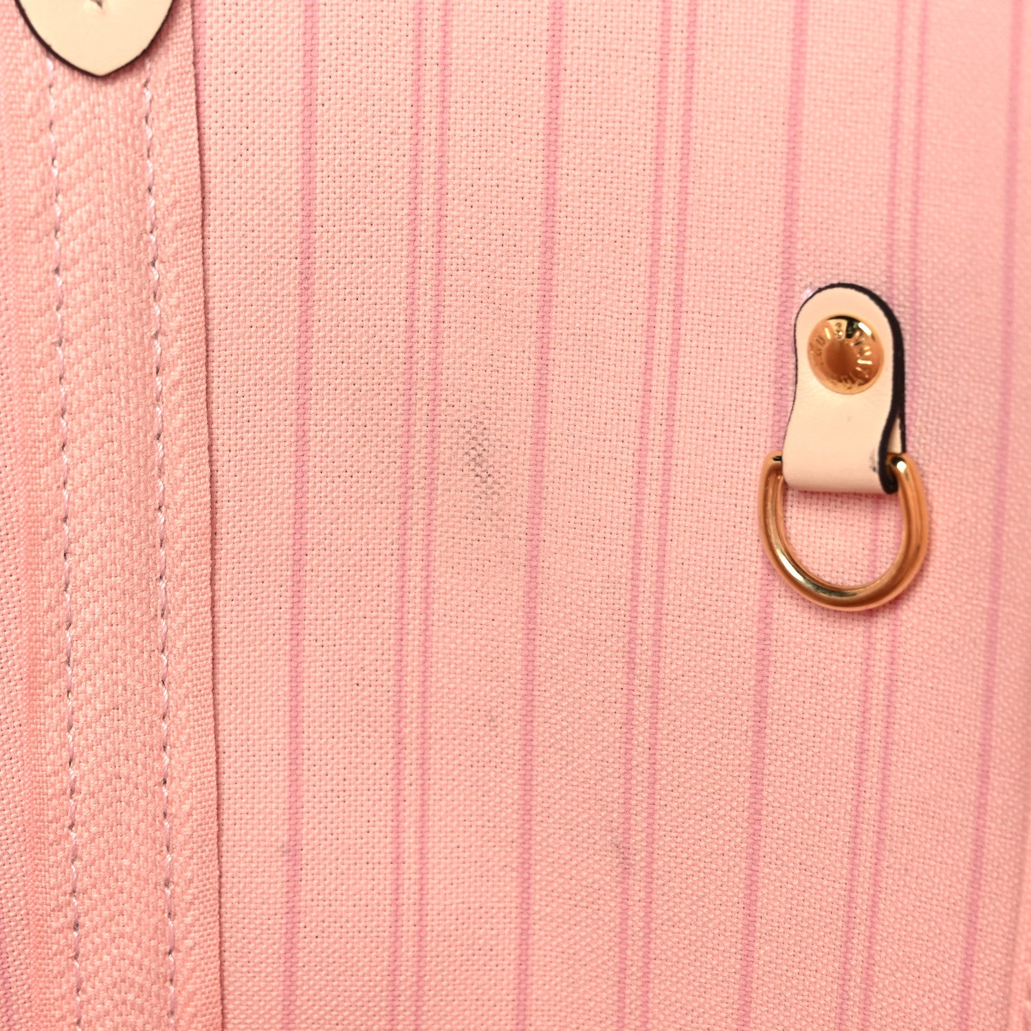 Louis Vuitton Damier Azur Braided Neverfull MM Pink 9 of 9