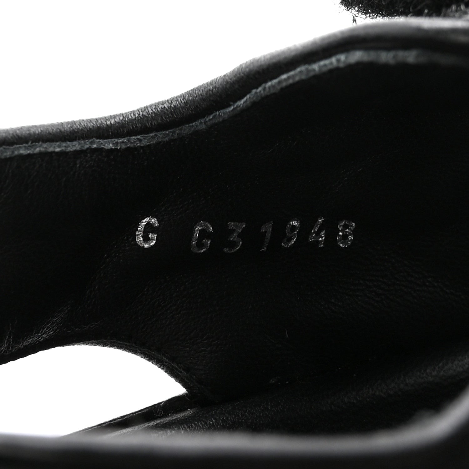 Chanel Lambskin Velcro Dad Sandals 38.5 Black 9 of 10