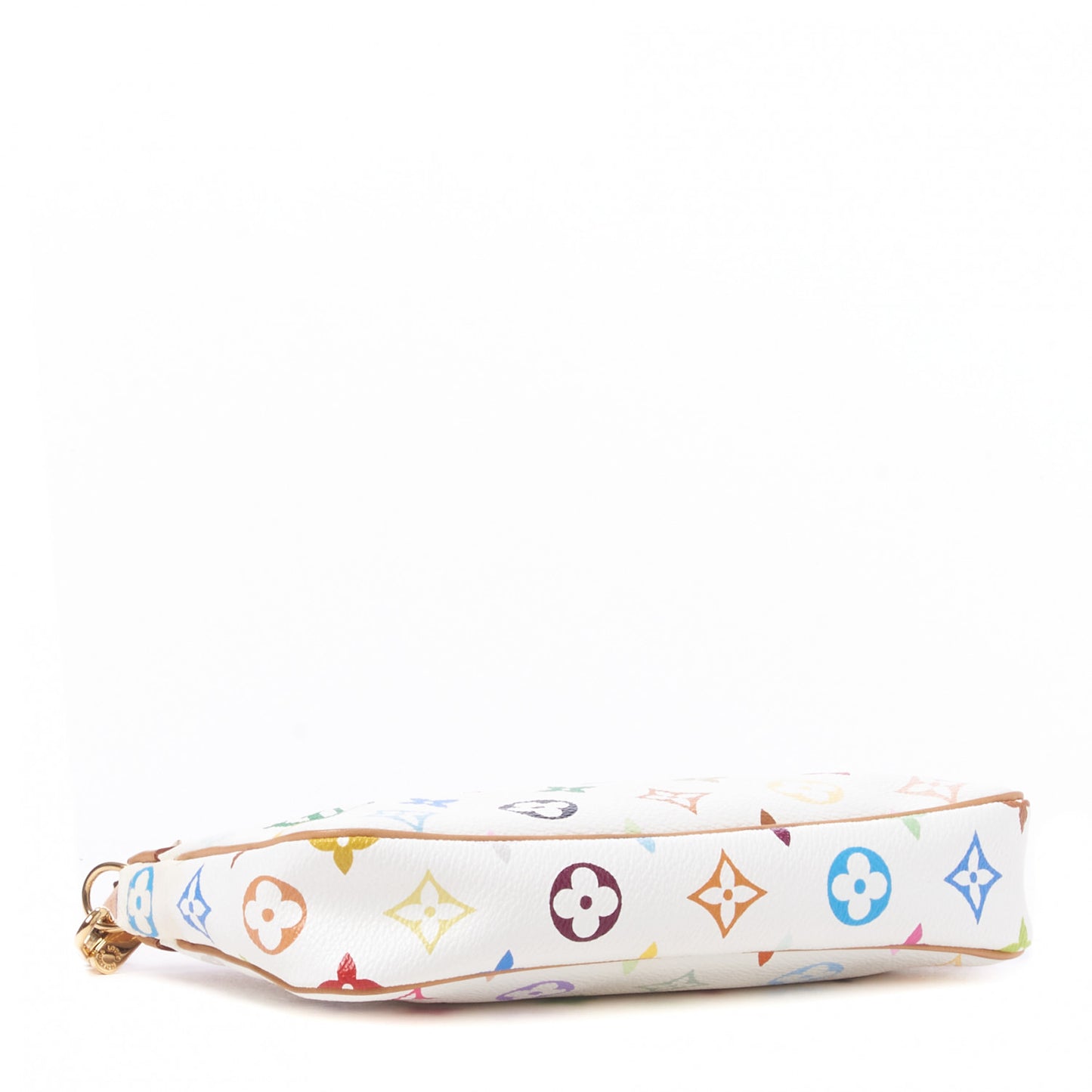 Monogram Multicolor Pochette Accessories White