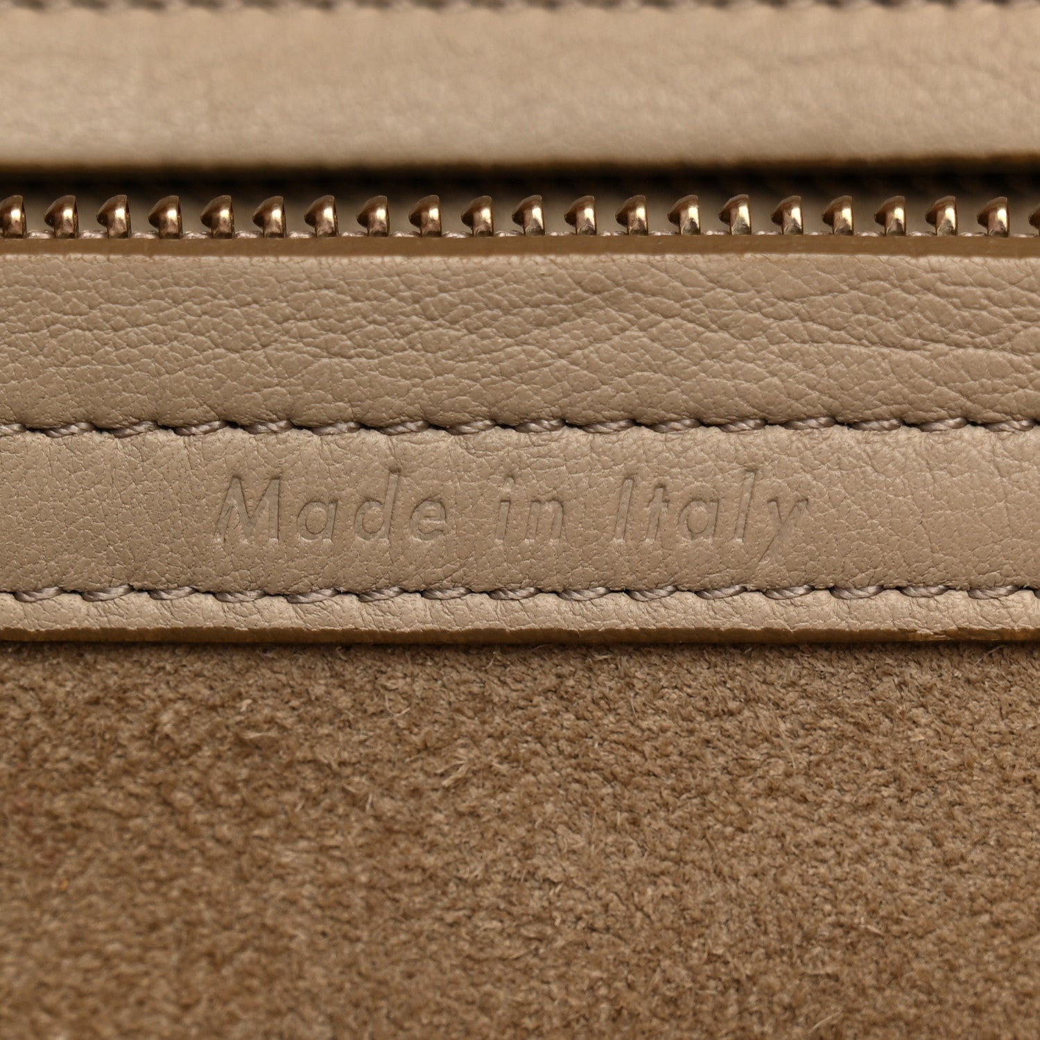 Celine Grained Calfskin Medium Phantom Luggage Dune 5 of 12