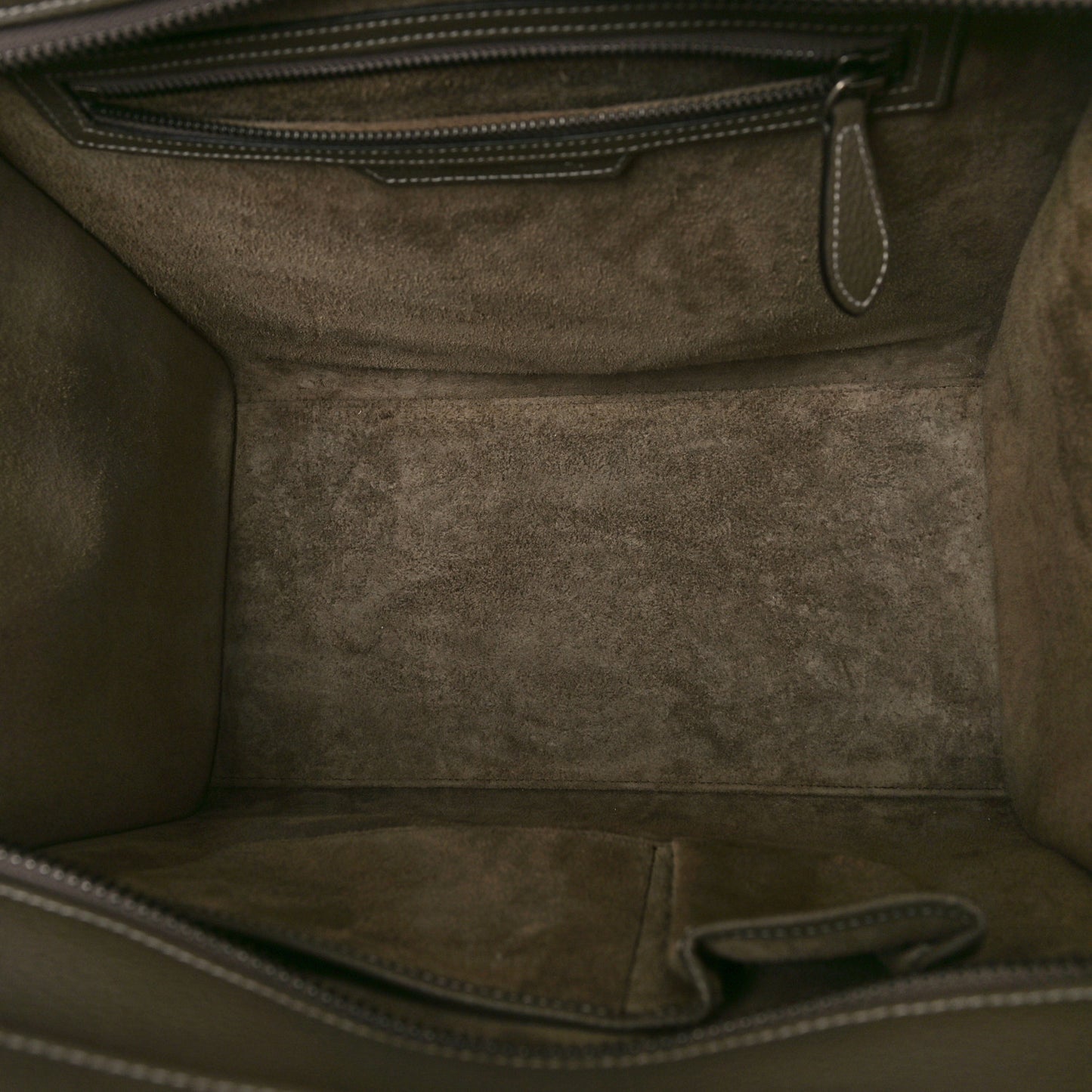 Drummed Calfskin Mini Luggage Souris