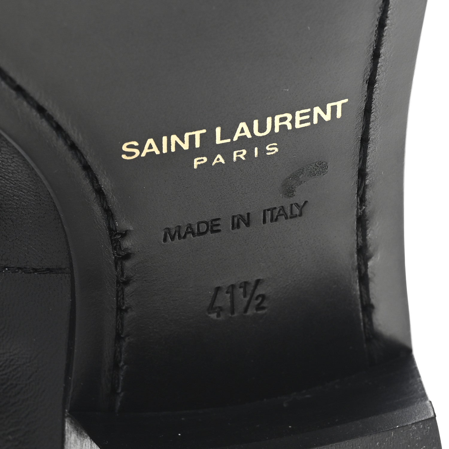 Saint Laurent Calfskin Mens Arsun Ankle Boots 41.5 Black 7 of 10