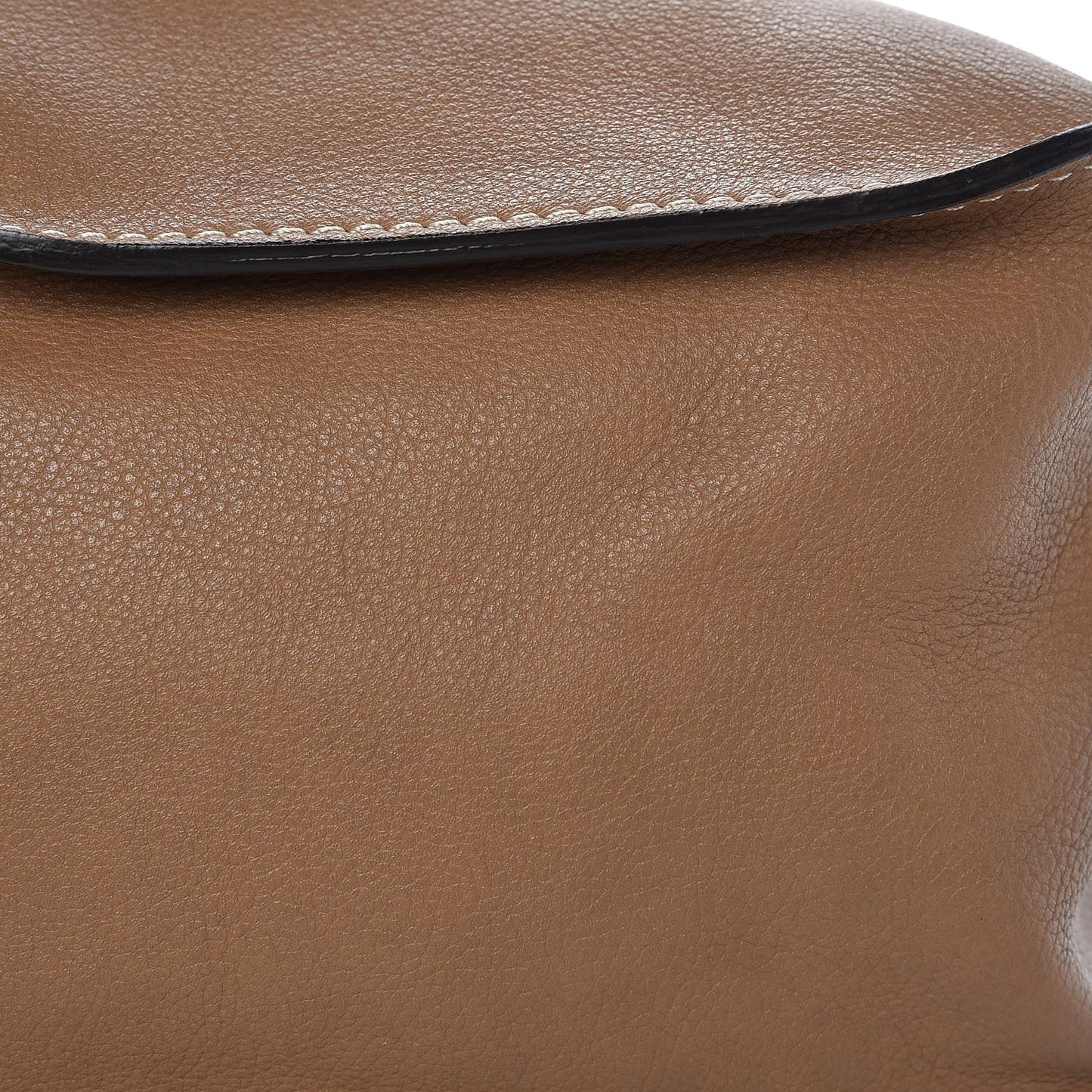 Calfskin Large Marcie Satchel Nut