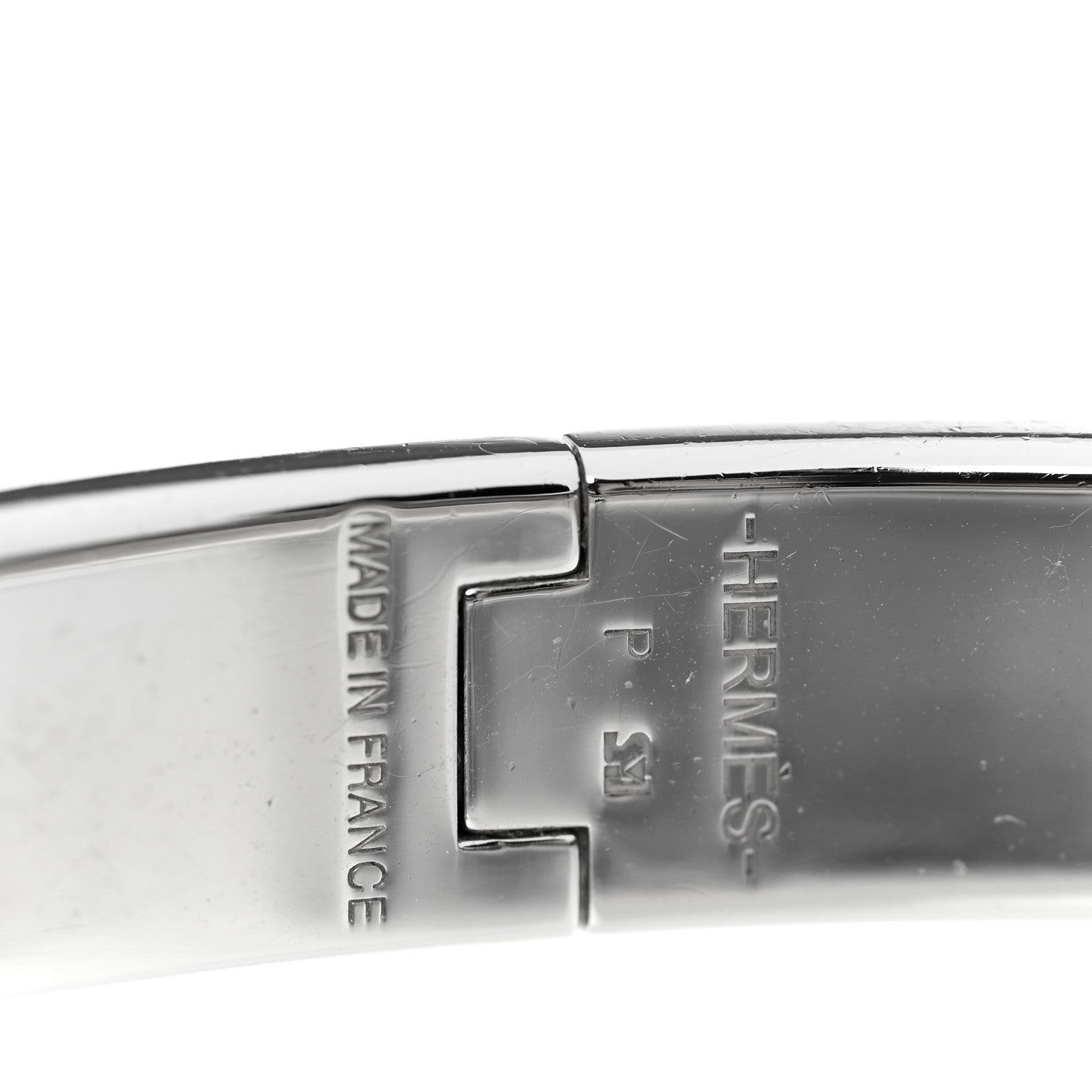 Hermes Enamel Narrow Clic Clac H Bracelet PM Black 4 of 4