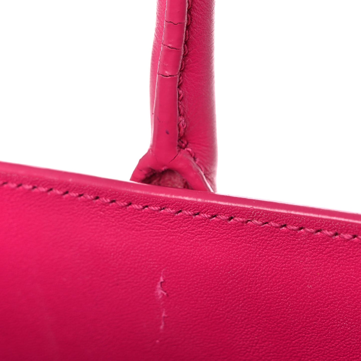 Calfskin Nano Sac De Jour Lipstick Fuchsia