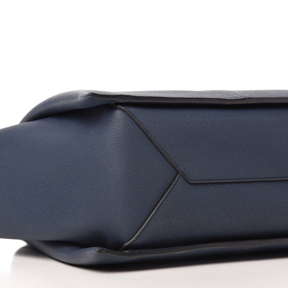 Celine Baby Grained Calfskin Small Tri-Fold Bag Steel Blue 6 of 9