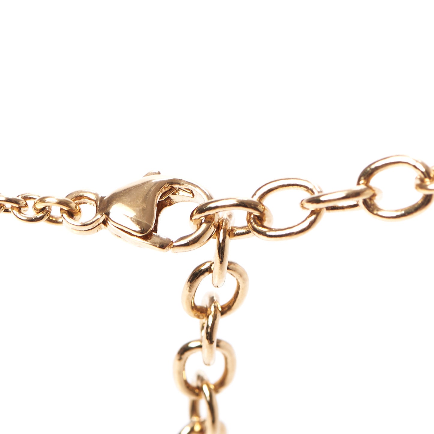 Essential V Necklace Gold