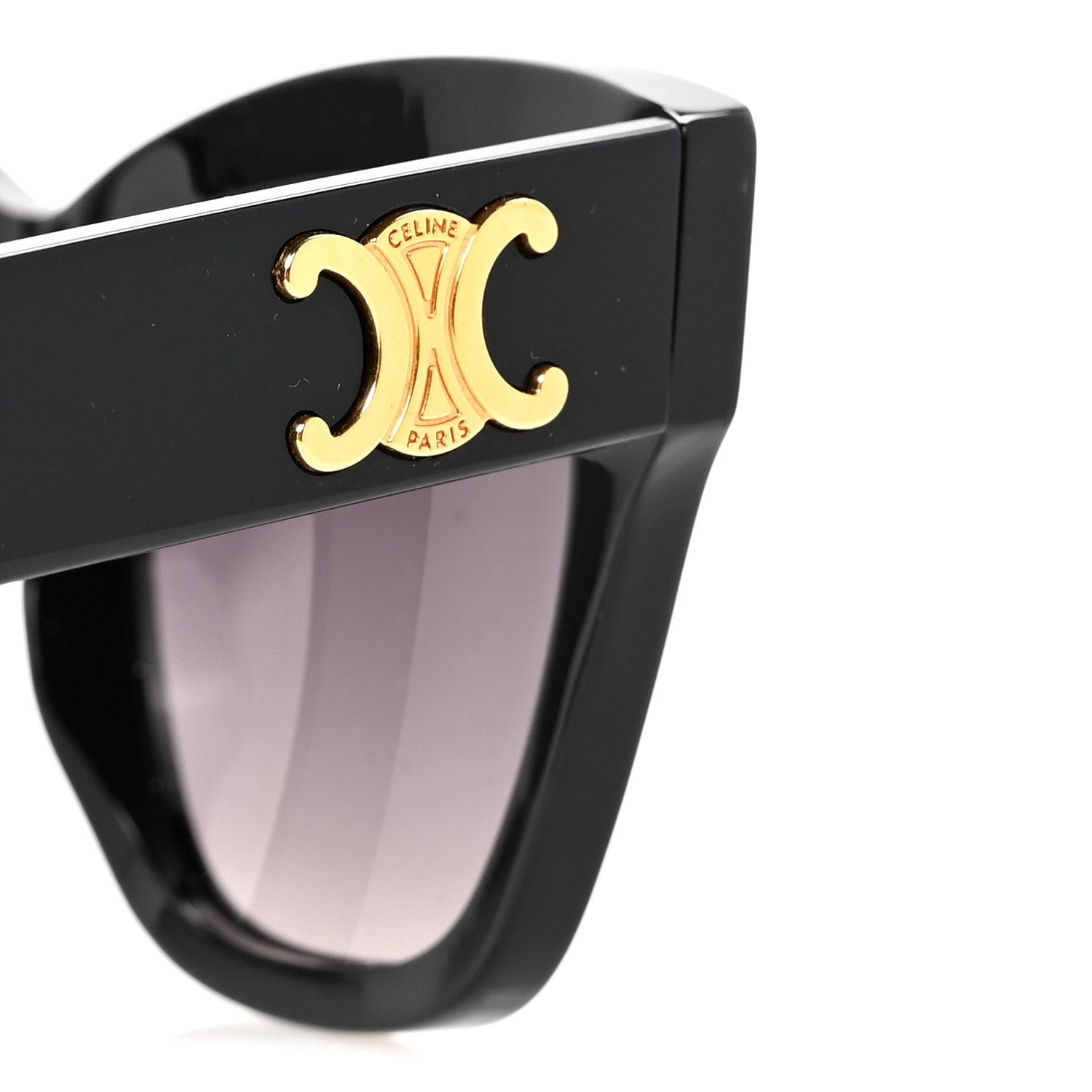 Celine Acetate Triomphe Sunglasses CL 40253I Black 14 of 16
