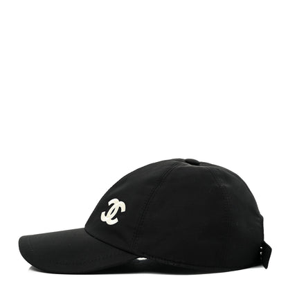 Chanel Cotton CC Cap Hat Black 3 of 10