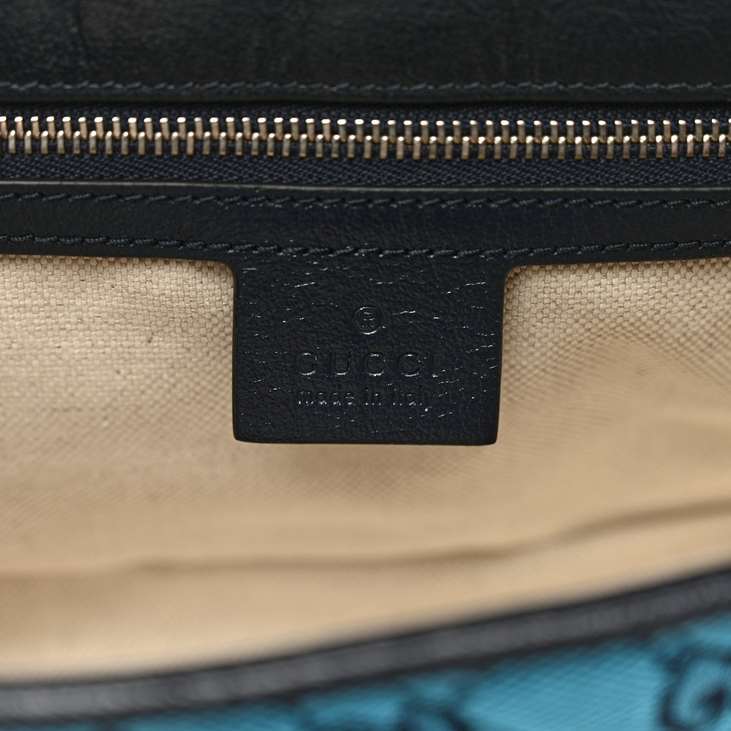 Gucci Monogram Multicolor Matelasse Diagonal Small GG Marmont Shoulder Bag Blue 6 of 10