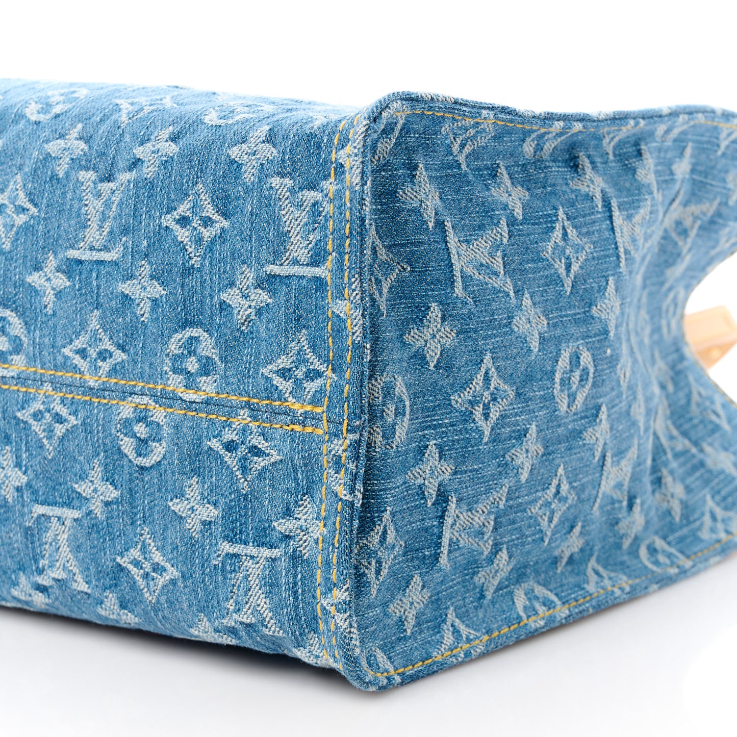 Monogram Denim Onthego MM Blue