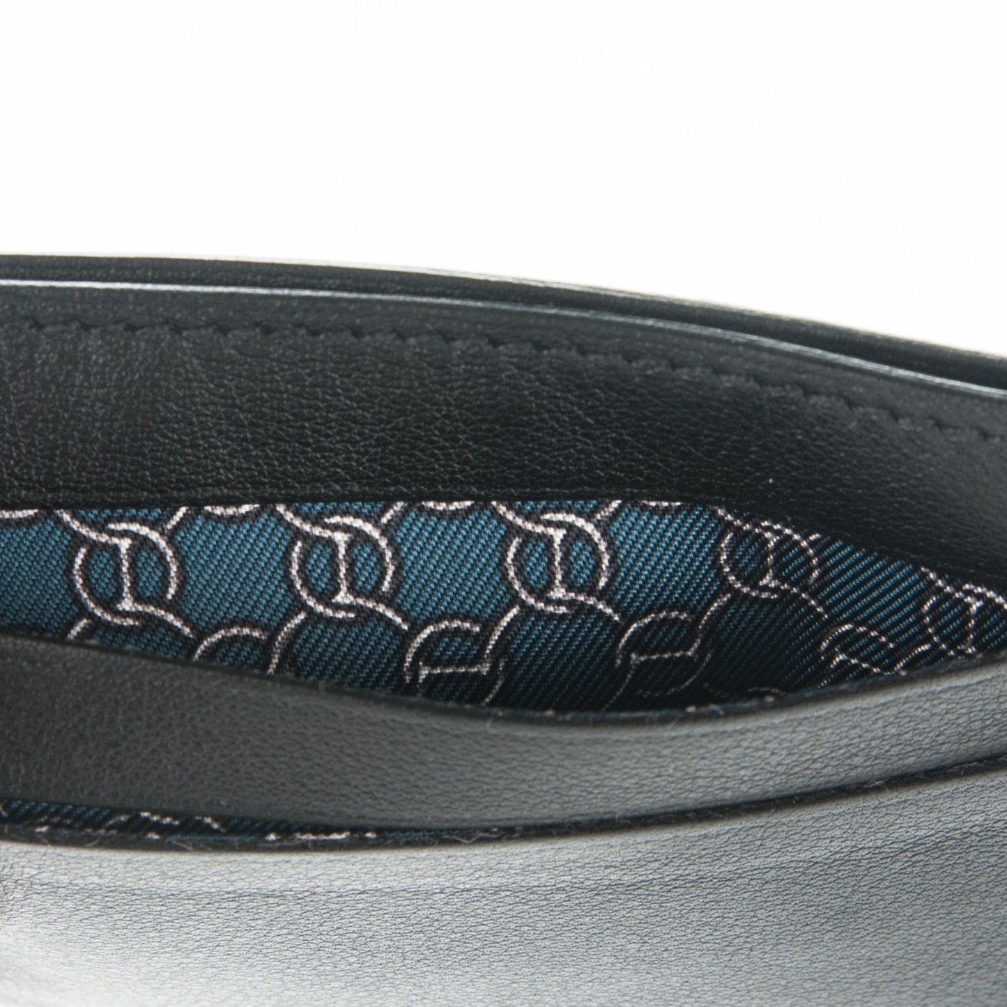 Caviar Quilted Zip Coin Purse Black