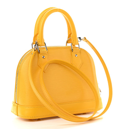 Louis Vuitton Epi Alma BB Citron 3 of 14