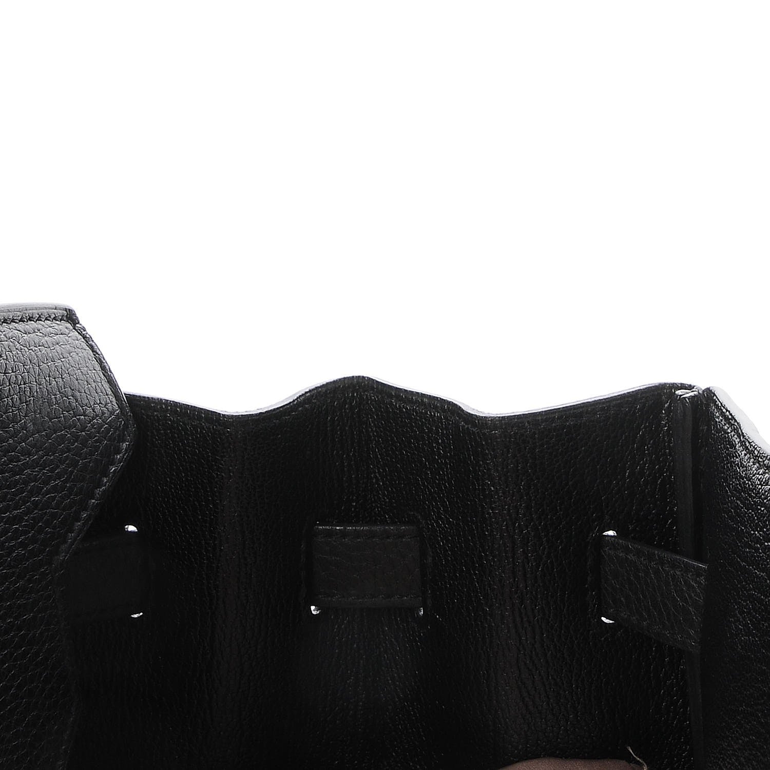 Hermes Taurillon Clemence Birkin 35 Black 12 of 32