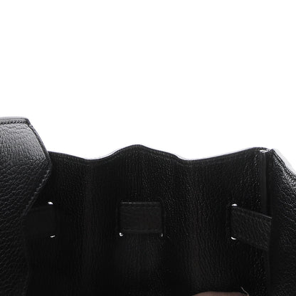 Hermes Taurillon Clemence Birkin 35 Black 12 of 32