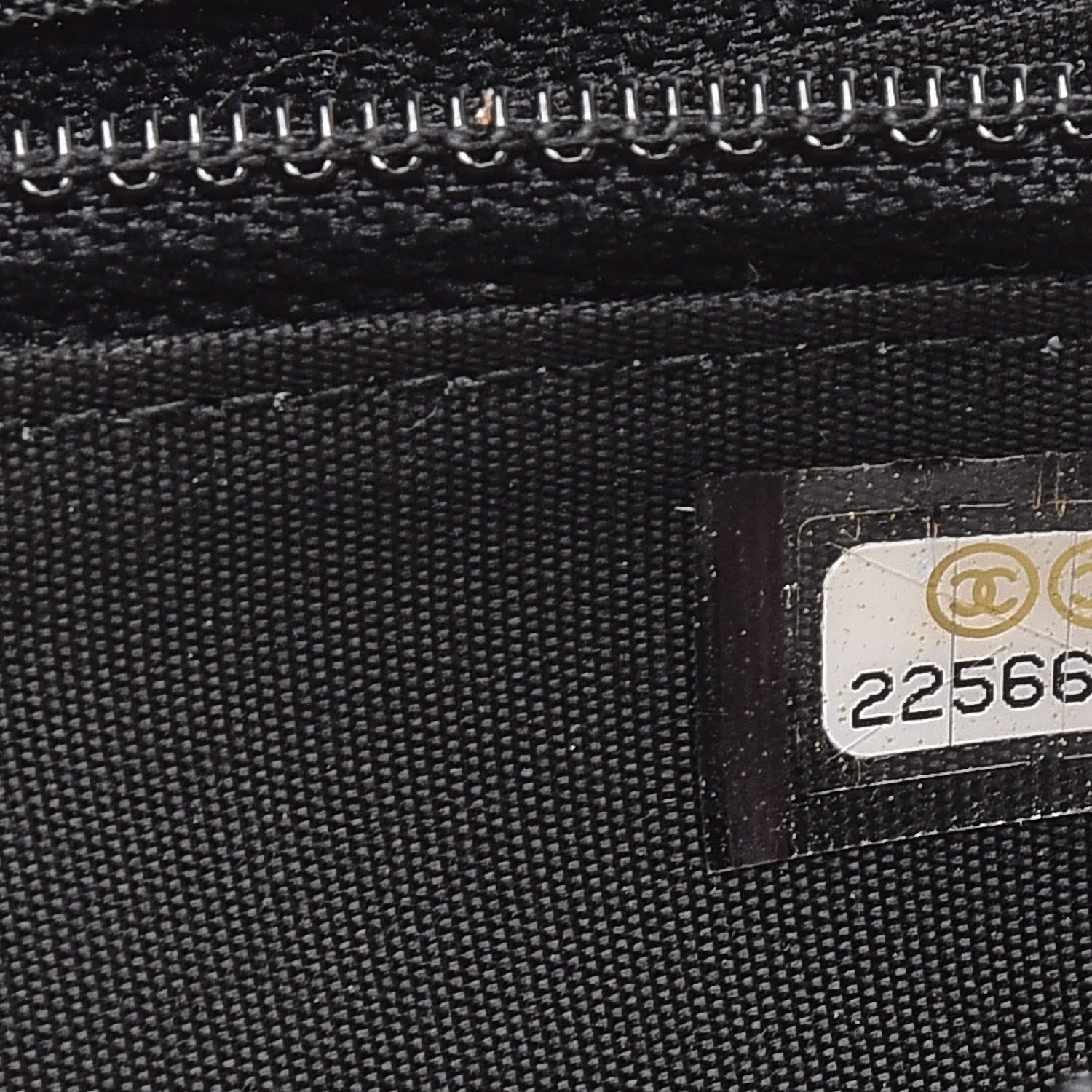 Chanel Caviar Quilted Small Boy Zip Around Wallet Black 8 of 9