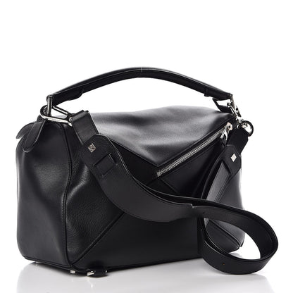 Loewe Calfskin Puzzle Bag Black 3 of 7