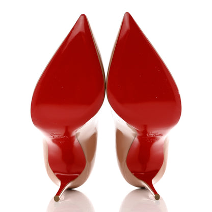 Christian Louboutin Patent So Kate 120 Pumps 41 Nude 5 of 7