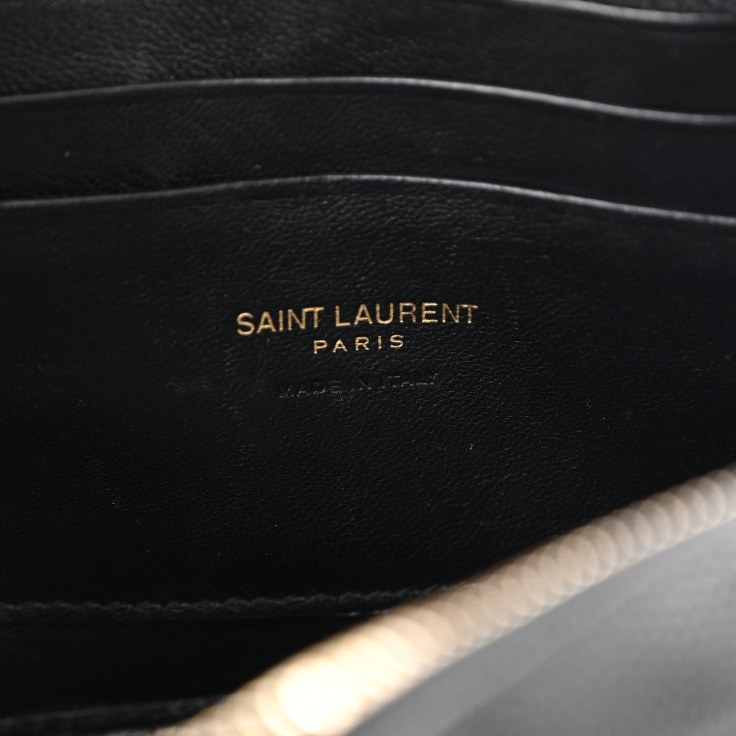 Grain De Poudre Matelasse Monogram Mini Lou Camera Bag Black