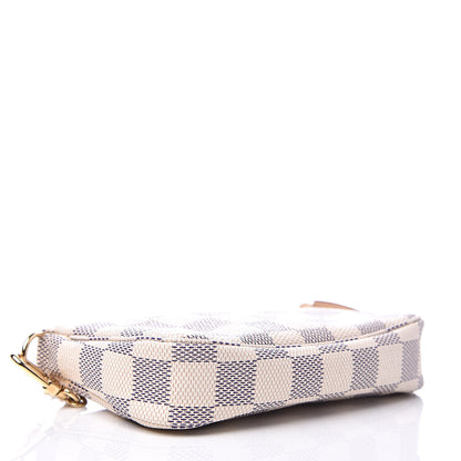 Louis Vuitton Damier Azur Mini Pochette Accessories 4 of 10