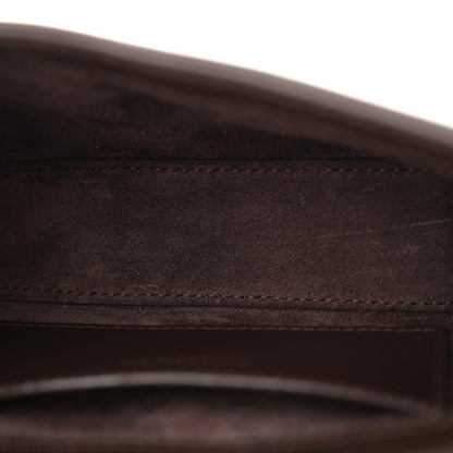 Saint Laurent Patent Calfskin Le 5 A 7 Mini Hobo Spicy Chocolate 5 of 13