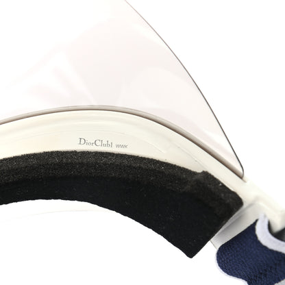 Christian Dior Mirrored DiorClub1 Sun Visor Silver 9 of 9