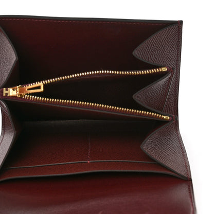 Hermes Epsom Constance Short Wallet Bordeaux 5 of 7