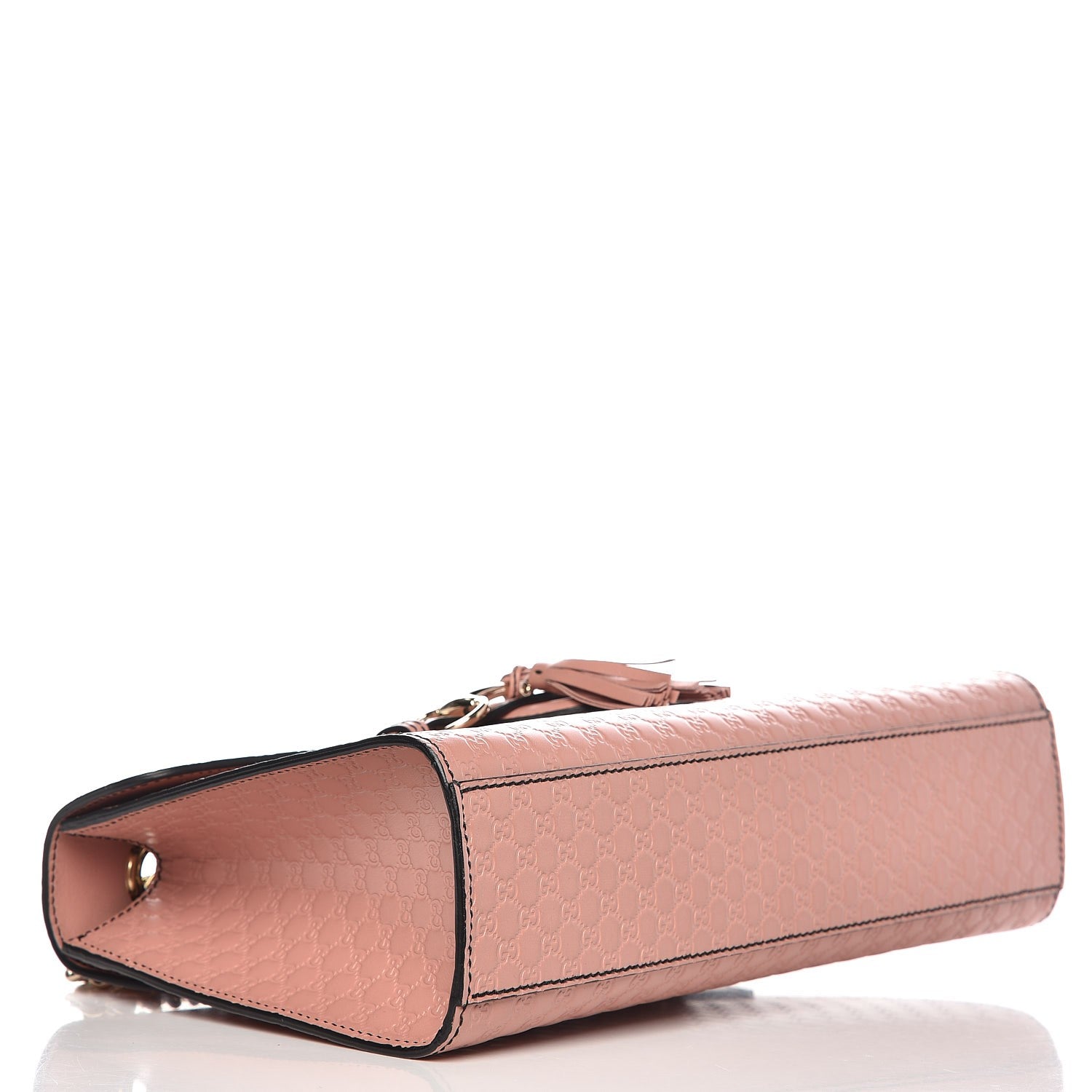 Gucci Microguccissima Medium Emily Chain Shoulder Bag Soft Pink 4 of 8