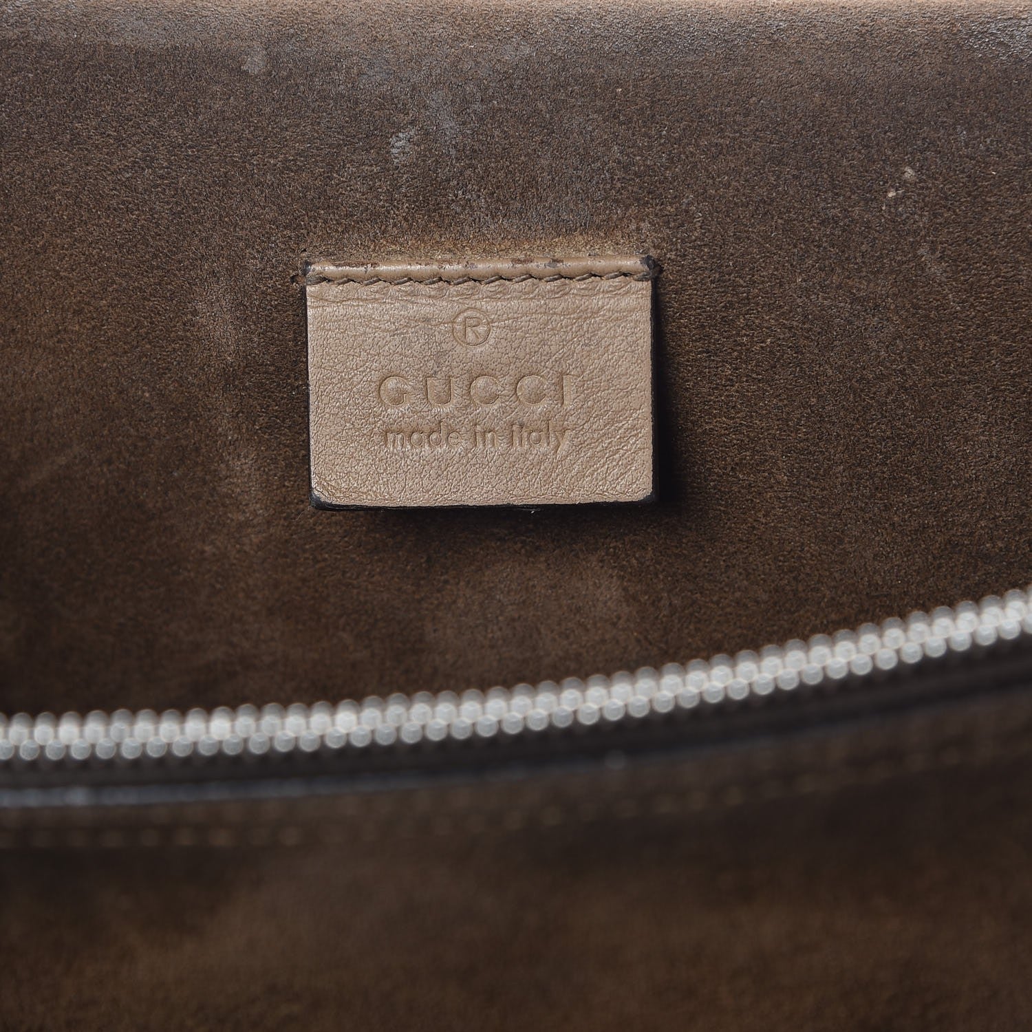 Gucci GG Supreme Monogram Medium Dionysus Shoulder Bag Taupe 7 of 13