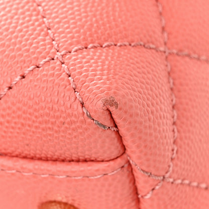 Chanel Caviar Quilted Mini Coco Handle Flap Pink 11 of 11