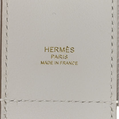 Hermes Swift Epsom Pocket Kelly Shoulder Strap Craie Mushroom 3 of 6