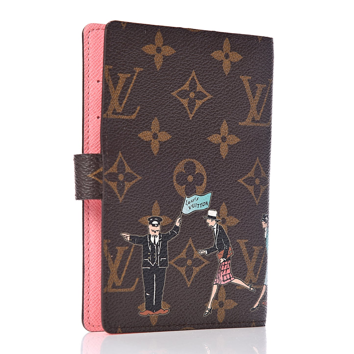 Monogram Illustre Small Ring Agenda Rose