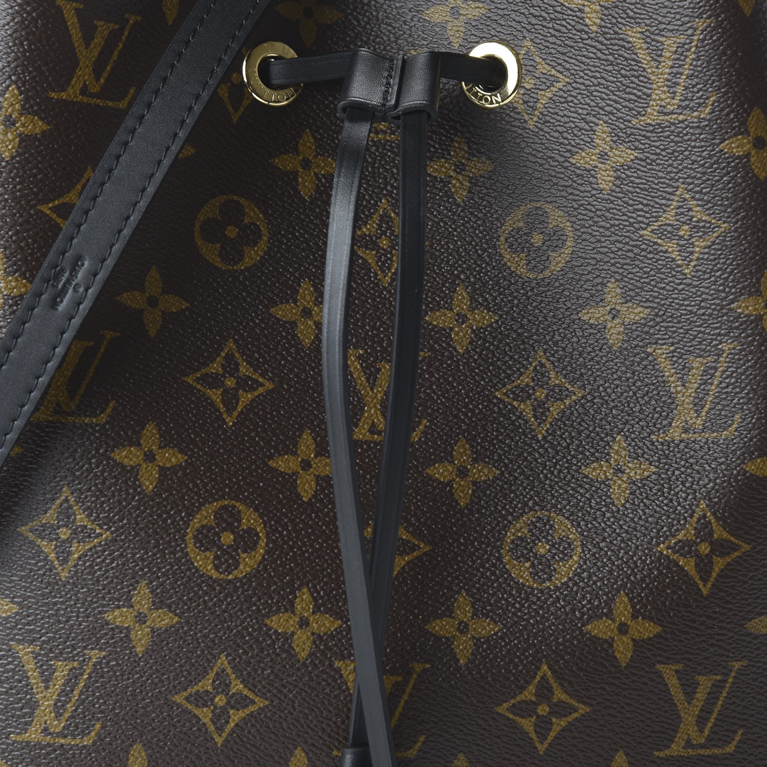 Louis Vuitton Monogram Neonoe MM Black 9 of 10