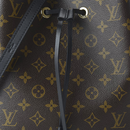 Louis Vuitton Monogram Neonoe MM Black 9 of 10