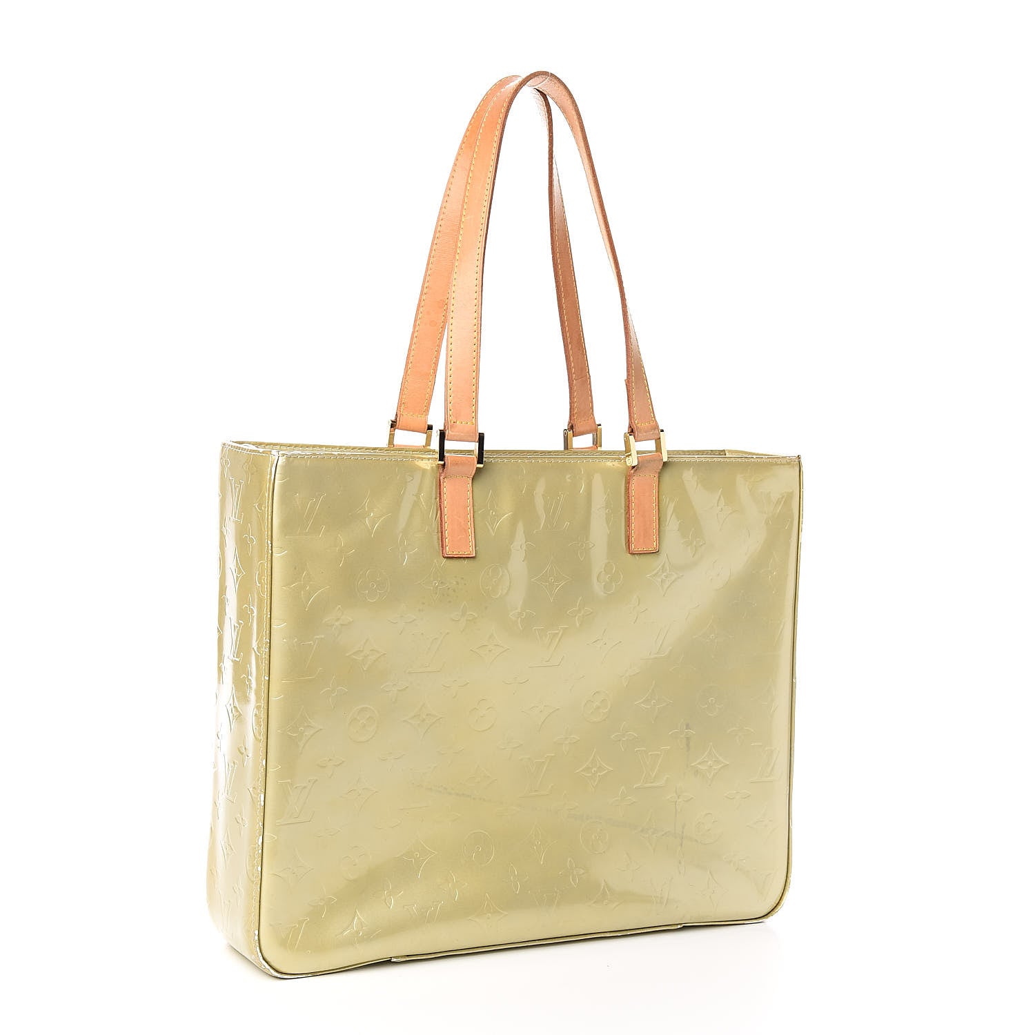 Louis Vuitton Vernis Columbus Silver 3 of 25