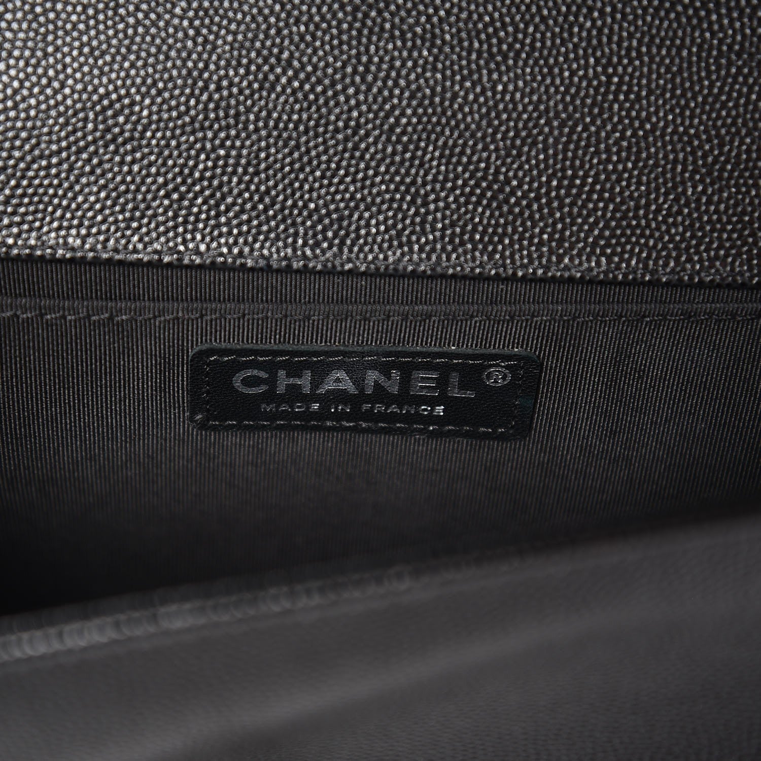 Chanel Caviar Quilted Medium Boy Flap Black 6 of 9