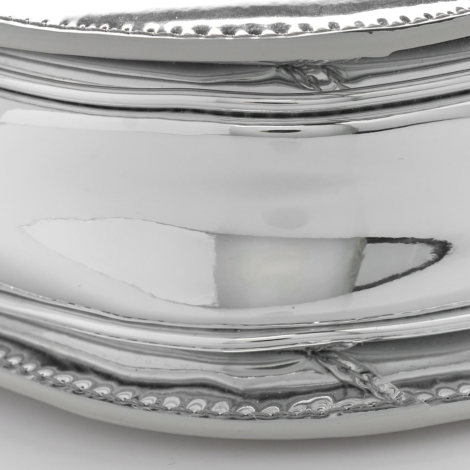 Celine Mirror Calfskin Teen Besace Chain Triomphe Silver 7 of 8