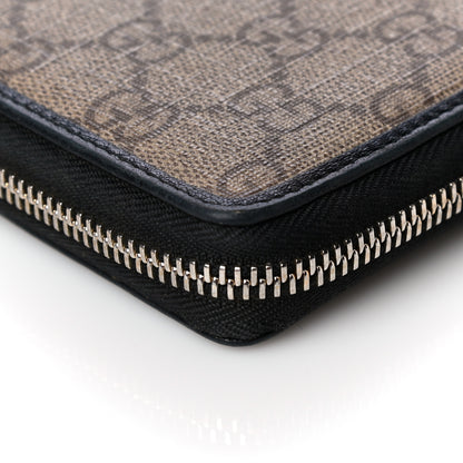 Gucci GG Plus Monogram Italy Flag Zip Around Wallet Green 9 of 11