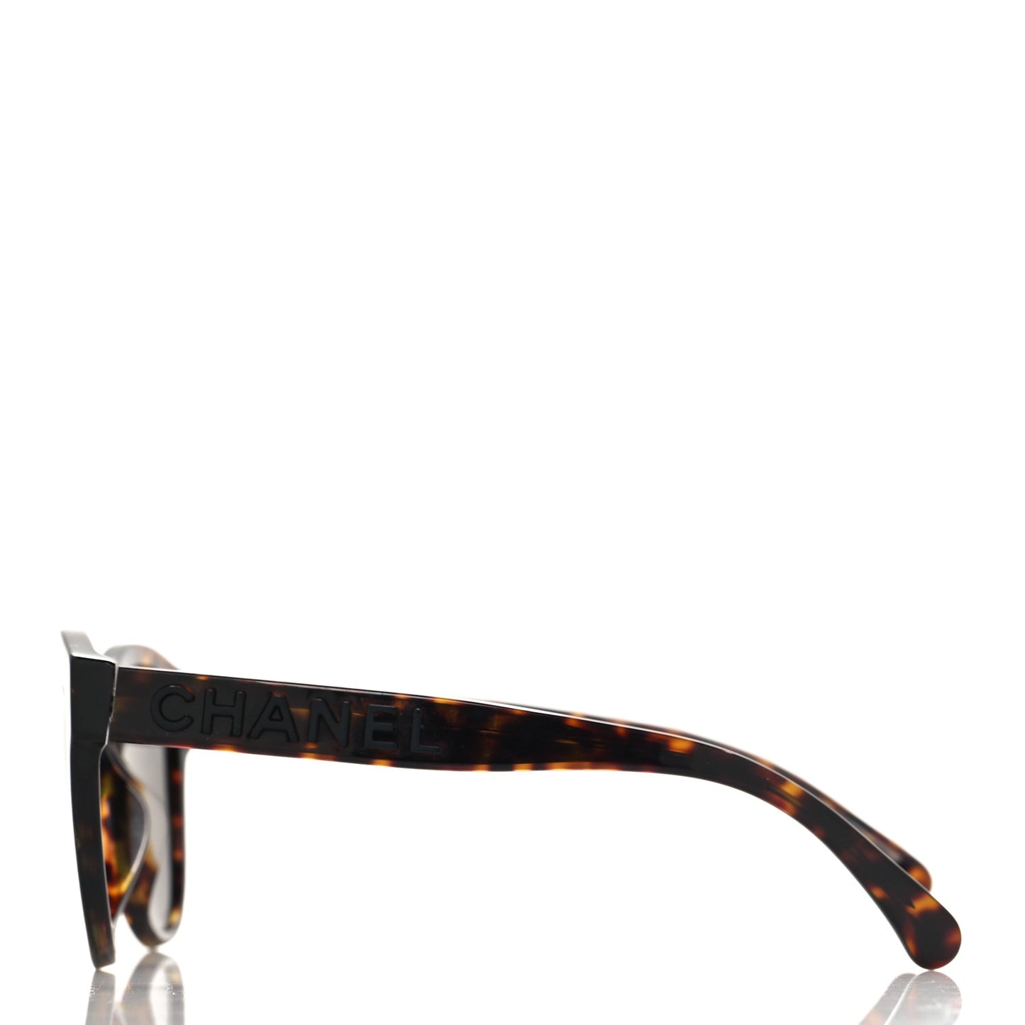 Acetate Pantos Logo Sunglasses 5458 Tortoise Brown