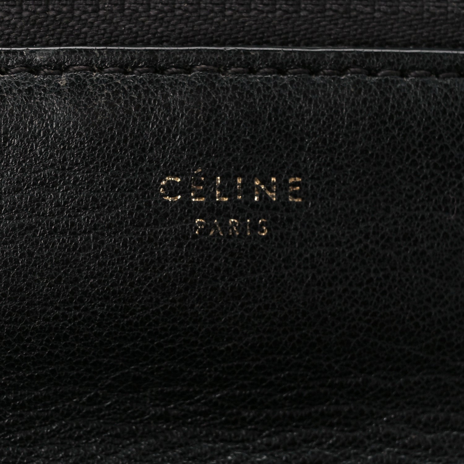 Celine Lambskin Small Trio Crossbody Bag Black 9 of 12