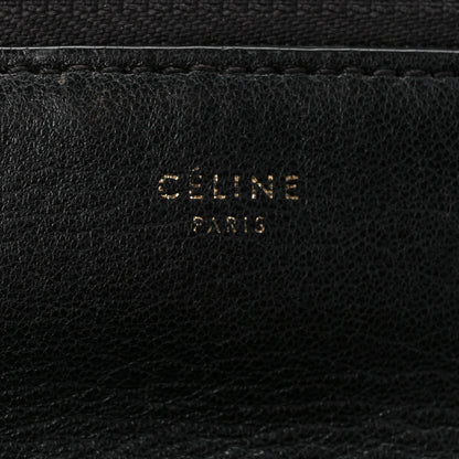 Celine Lambskin Small Trio Crossbody Bag Black 9 of 12