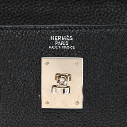 Hermes Togo Kelly Retourne 32 Black 6 of 16