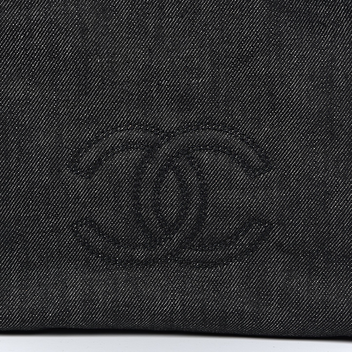 Denim Calfskin CC Tote