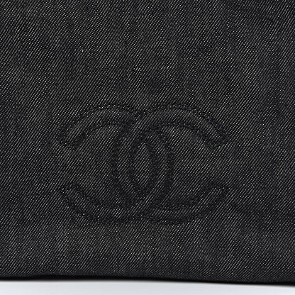 Chanel Denim Calfskin CC Tote 8 of 15