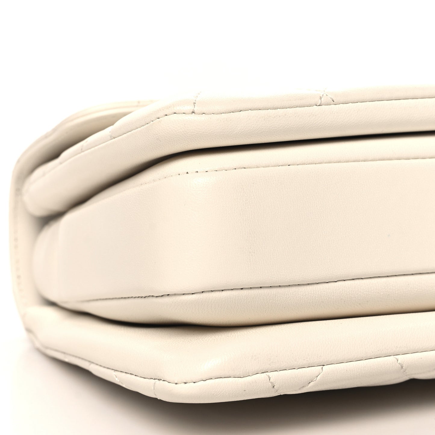 Lambskin Quilted Small Trendy CC Dual Handle Flap Bag White