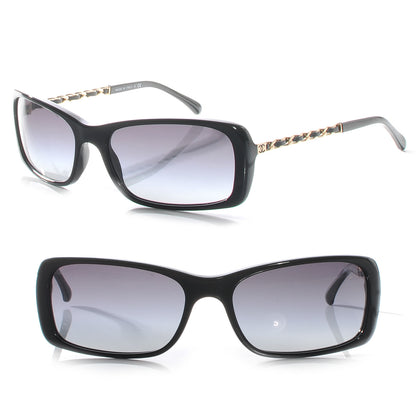 Chanel Chain Sunglasses 5209 Q Black 1 of 5