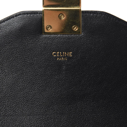 Celine Shiny Calfskin Medium C Bag Black 8 of 11